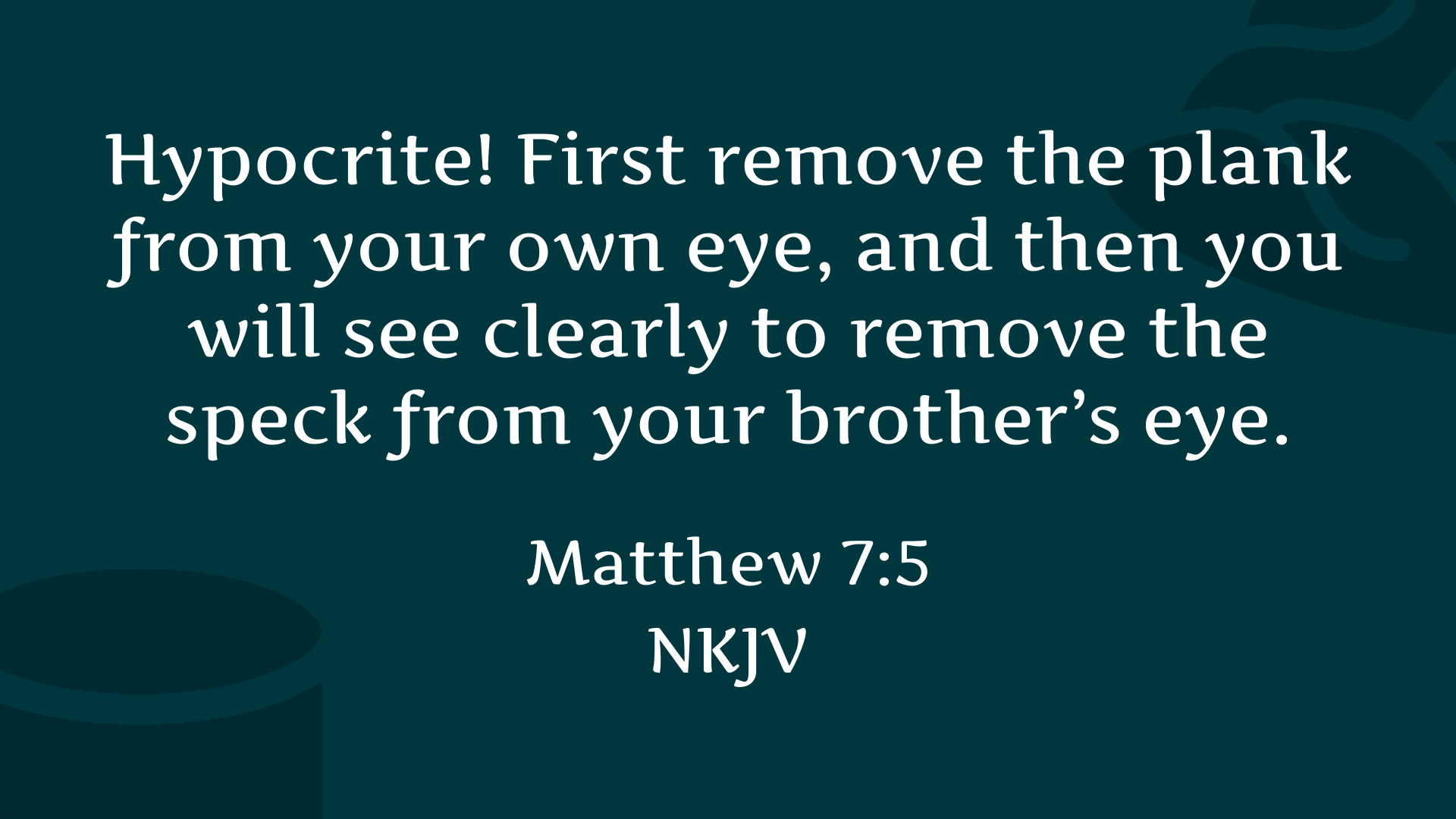 Seeking Jesus First Aug. 26, 2025