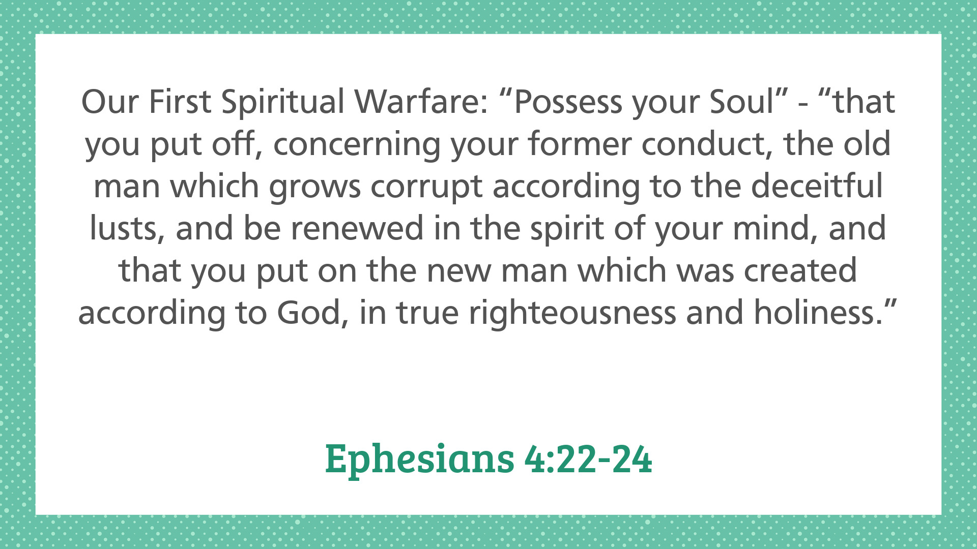 Seeking Jesus First Nov. 24, 2025