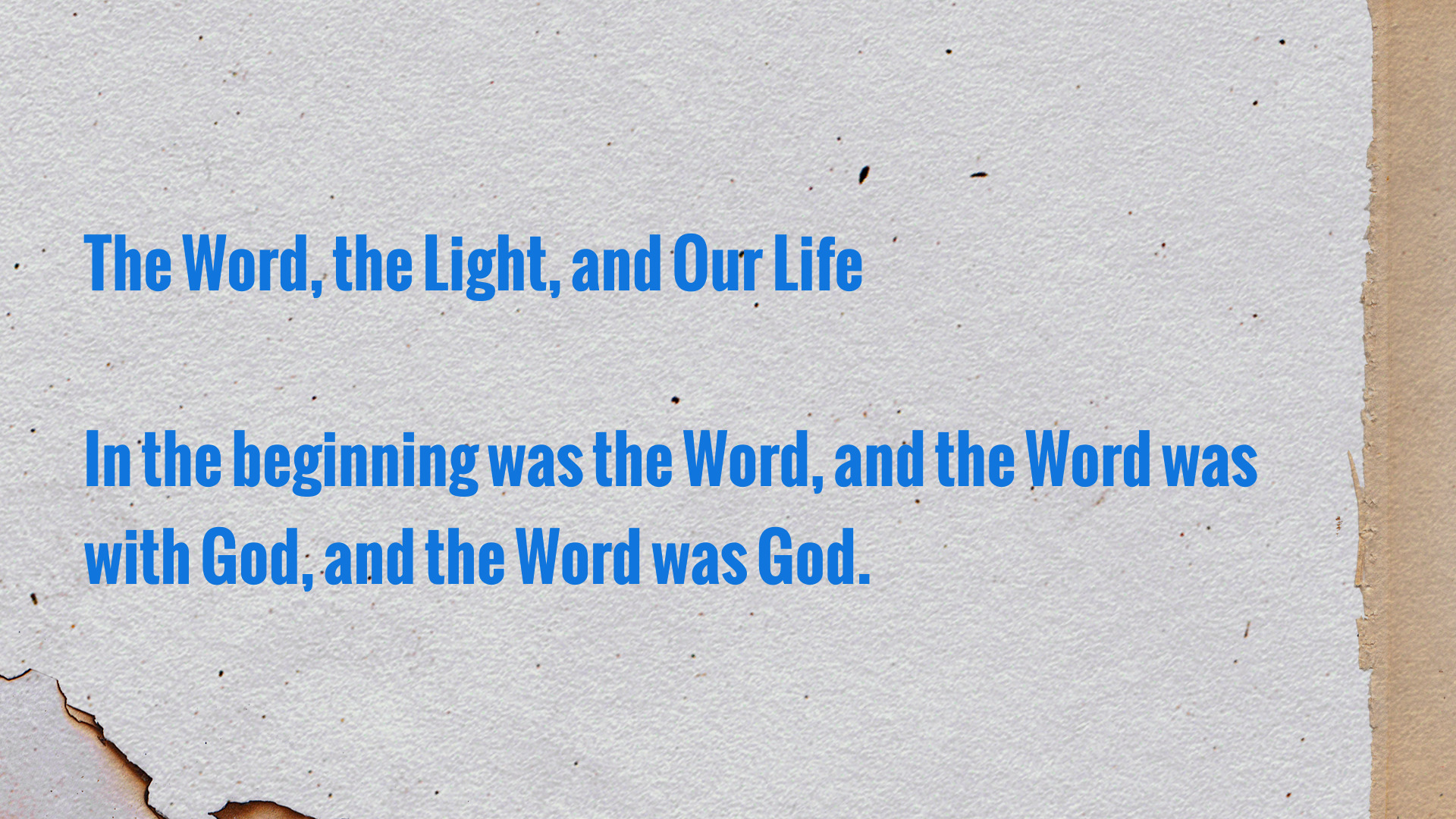 Seeking Jesus First Dec. 22, 2025