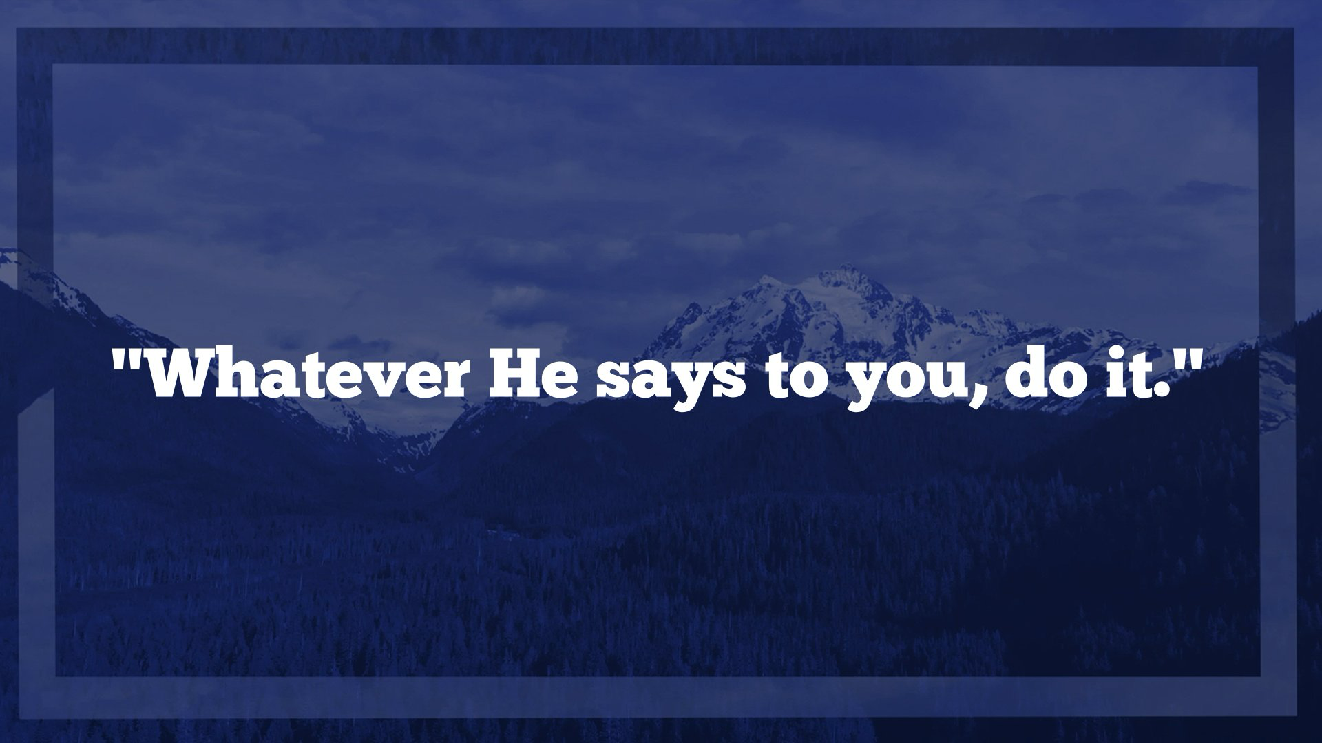 Seeking Jesus First Jan. 8, 2025