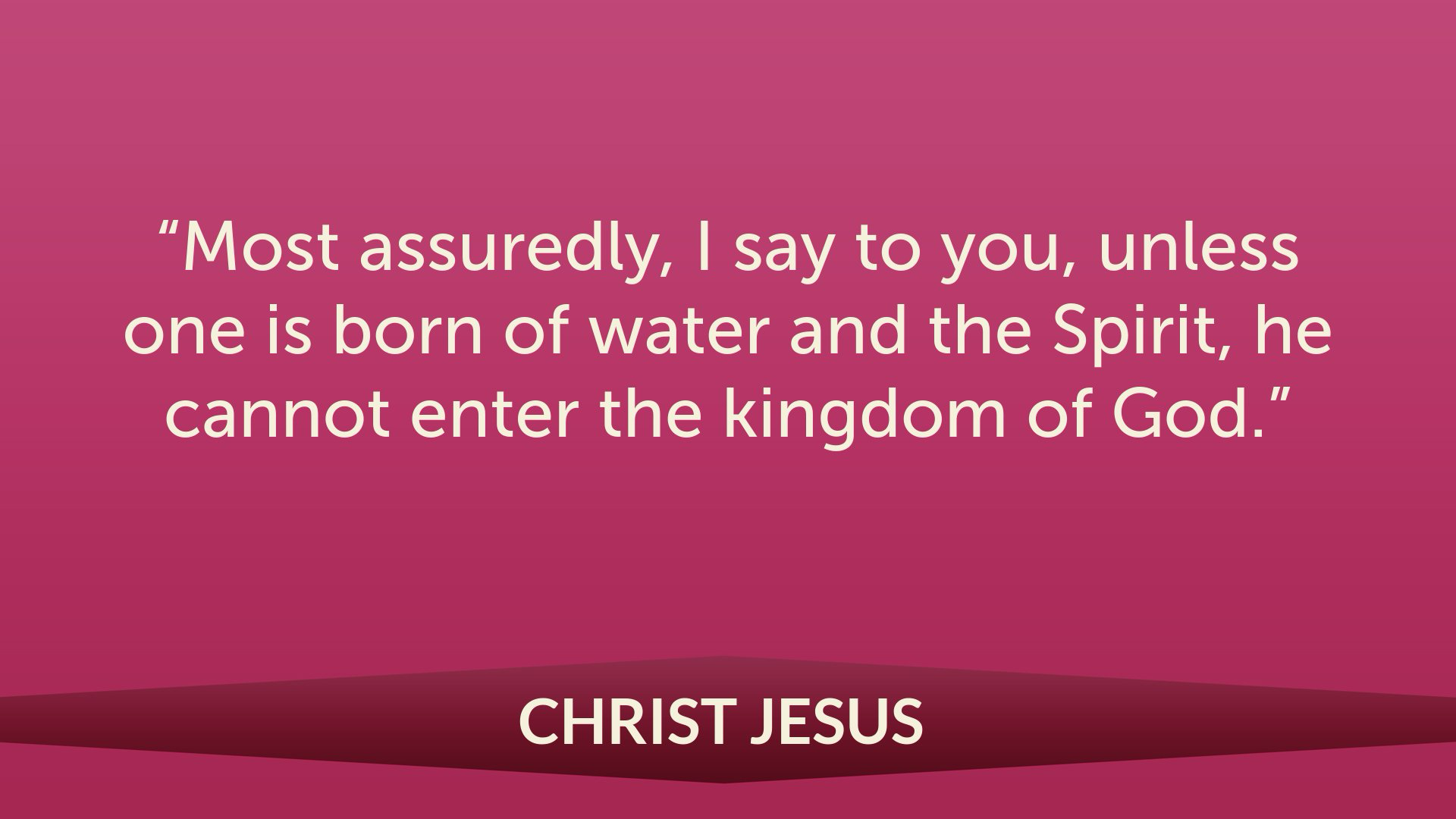 Seeking Jesus First Jan. 19, 2025