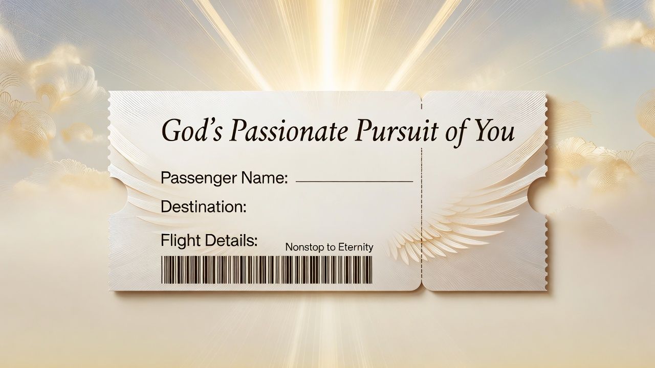 God's Passionate Pursuit of You