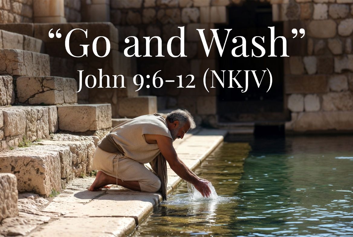 “Go and Wash”