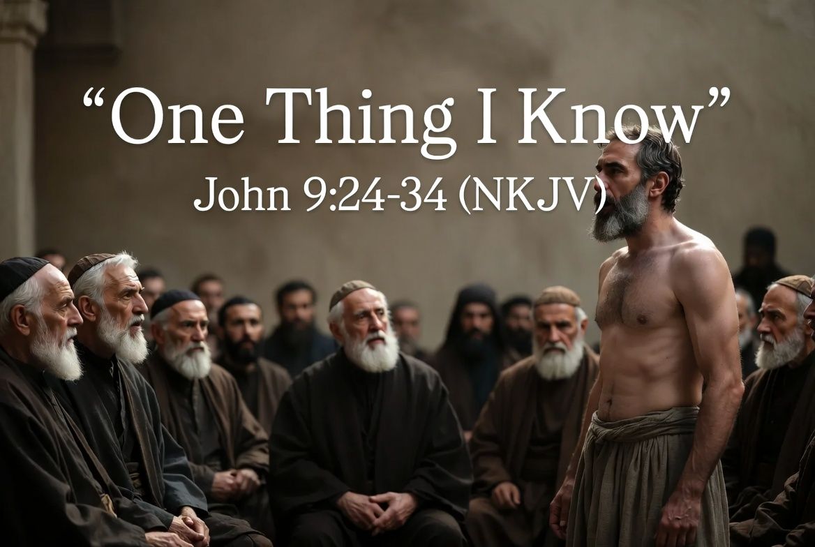 “One Thing I Know”