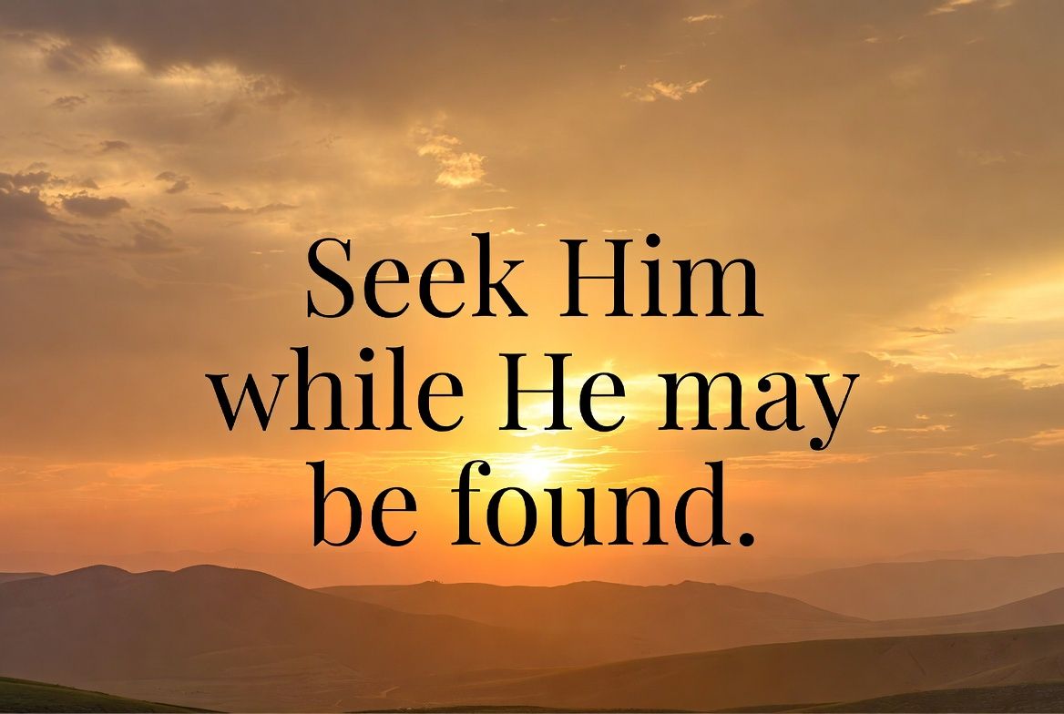 Seeking Jesus First - April 1, 2026