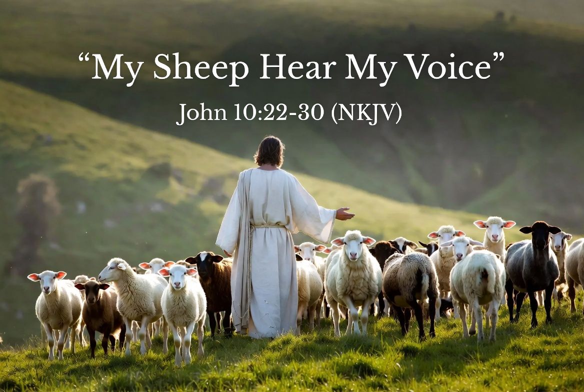“My Sheep Hear My Voice”
