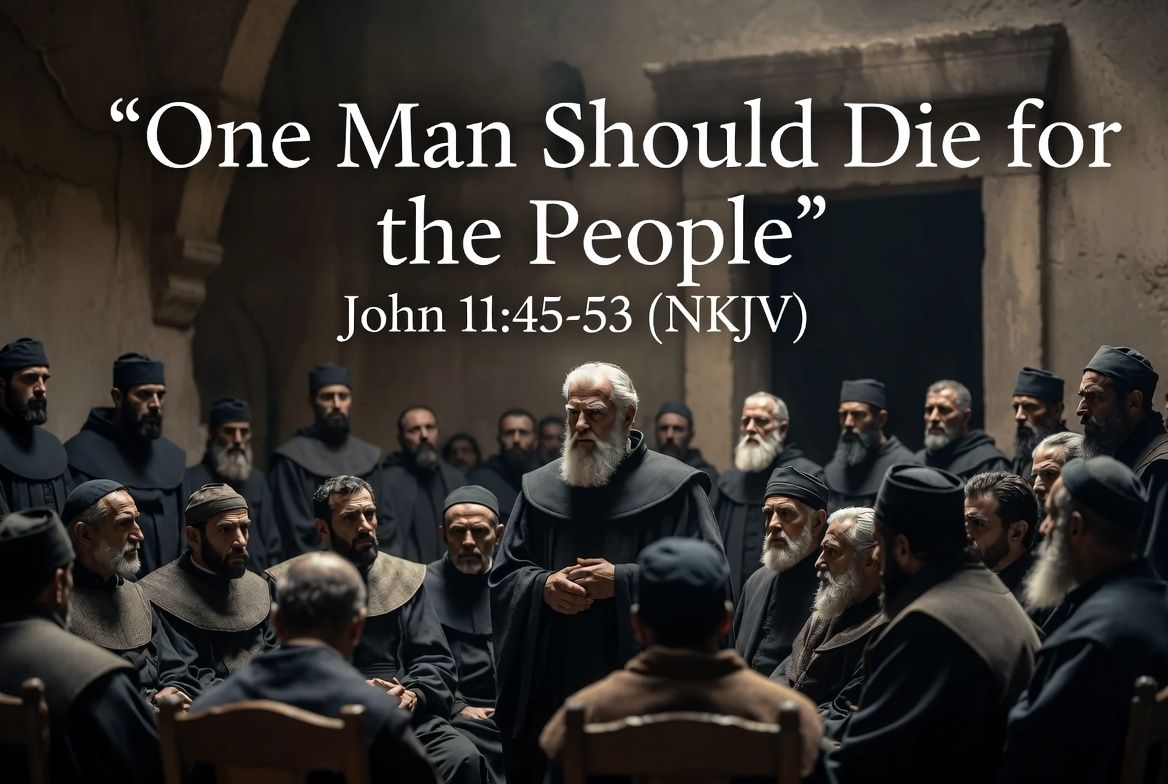 “One Man Should Die for the People”