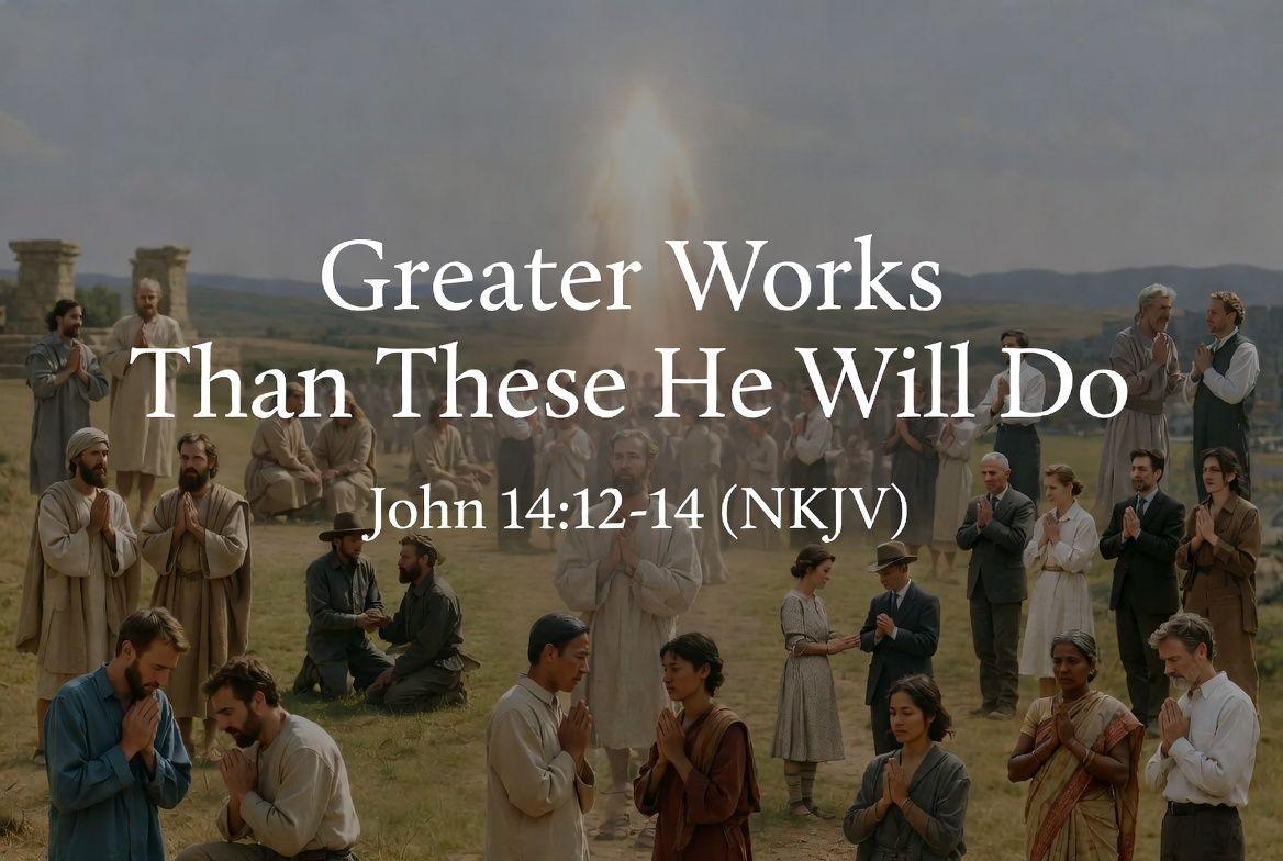 “Greater Works Than These He Will Do”