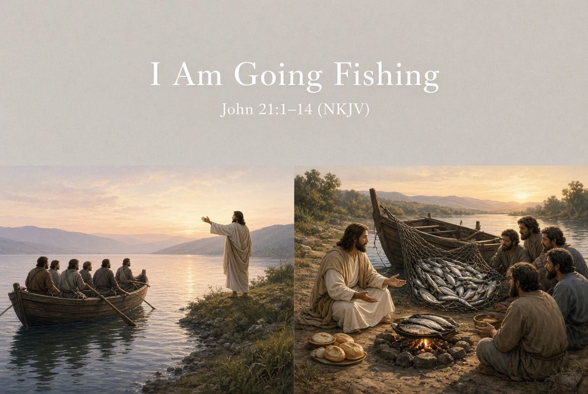 “I Am Going Fishing”