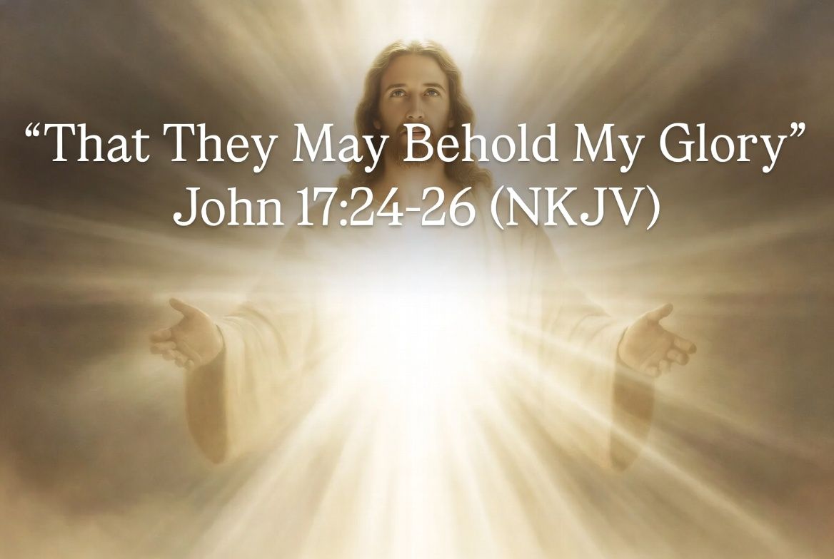 “That They May Behold My Glory”