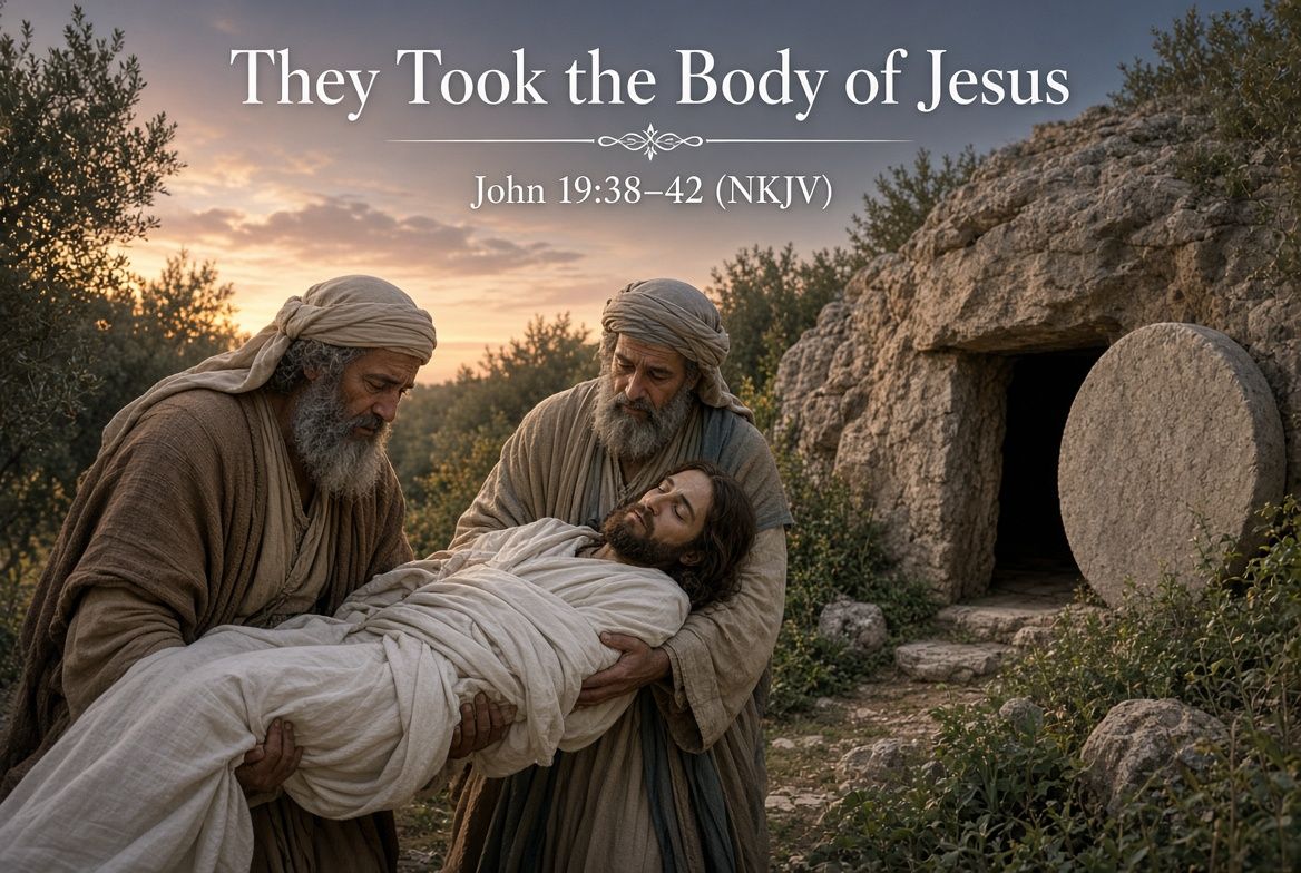“They Took the Body of Jesus”