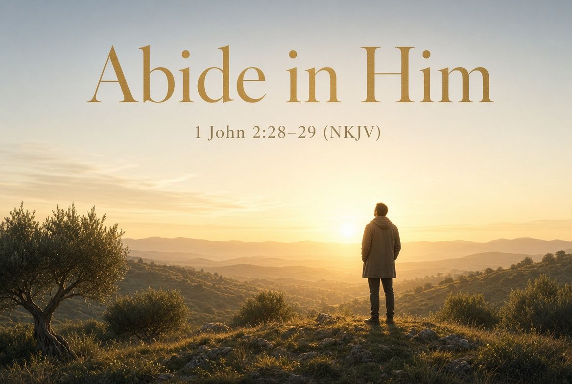 “Abide in Him”