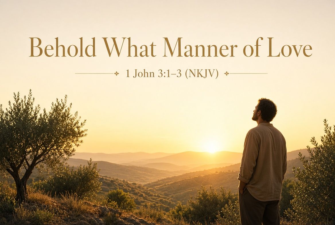“Behold What Manner of Love”