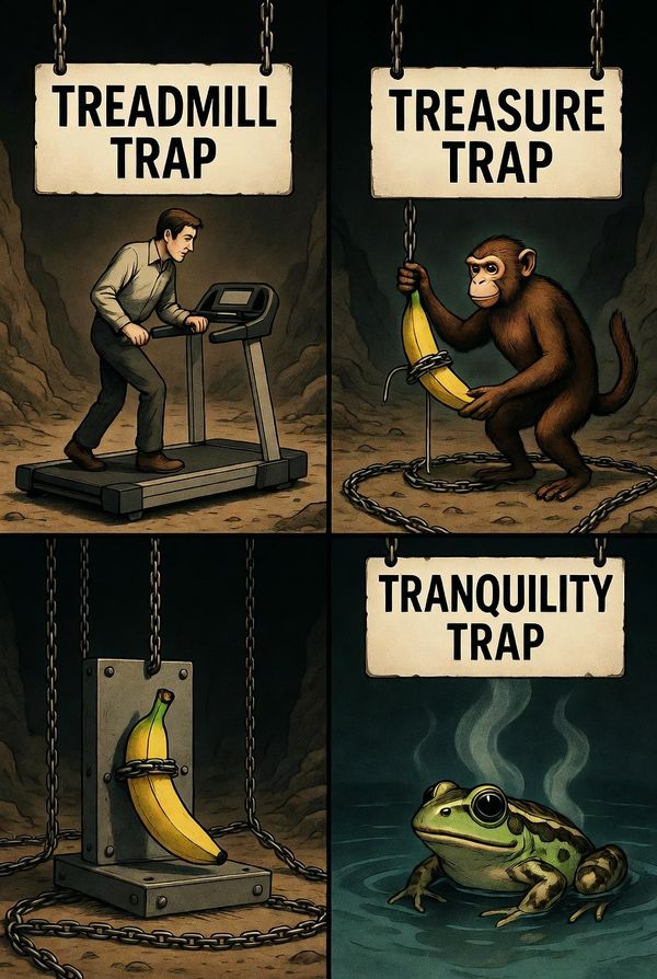 Escaping the Enemy’s Traps