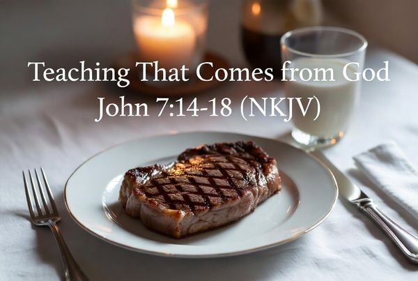 Seeking Jesus First - March 26, 2026