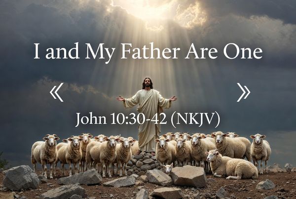 “I and My Father Are One”