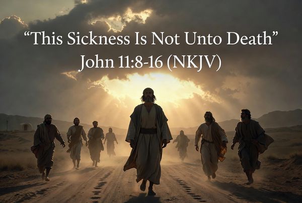 “This Sickness Is Not Unto Death”