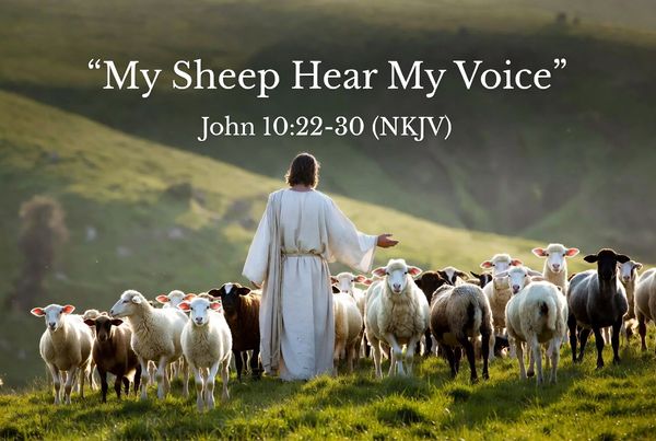 “My Sheep Hear My Voice”