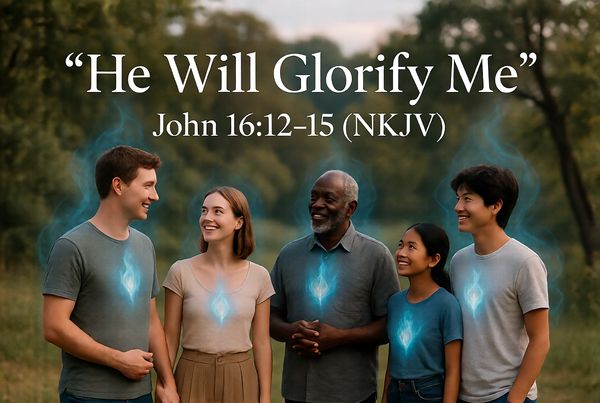 “He Will Glorify Me”