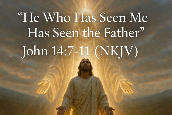 “He Who Has Seen Me Has Seen the Father”