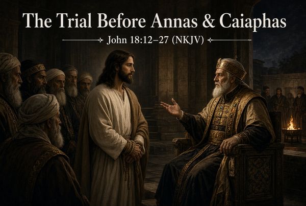 “The Trial Before Annas & Caiaphas”