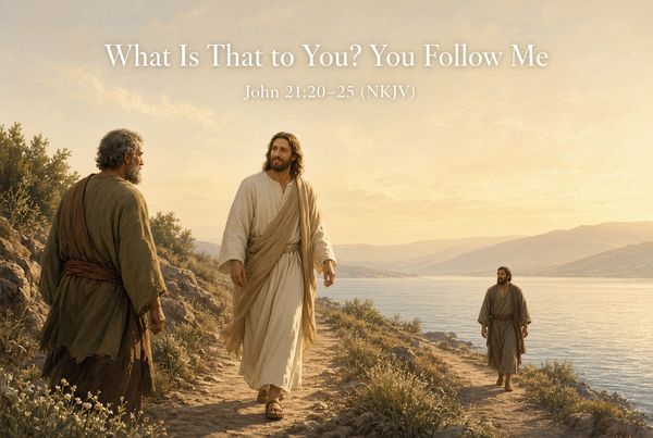 “What Is That to You? You Follow Me”
