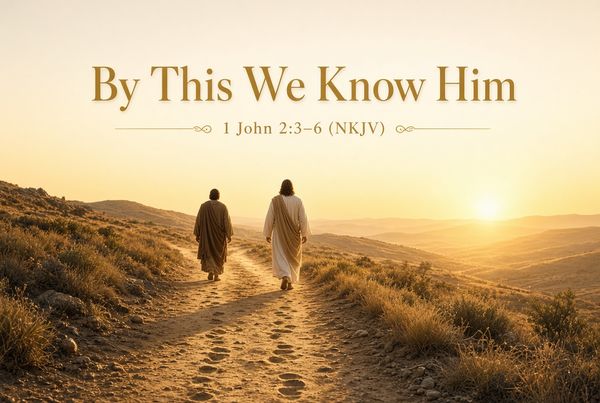 “By This We Know Him”