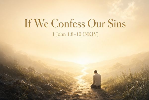 “If We Confess Our Sins”