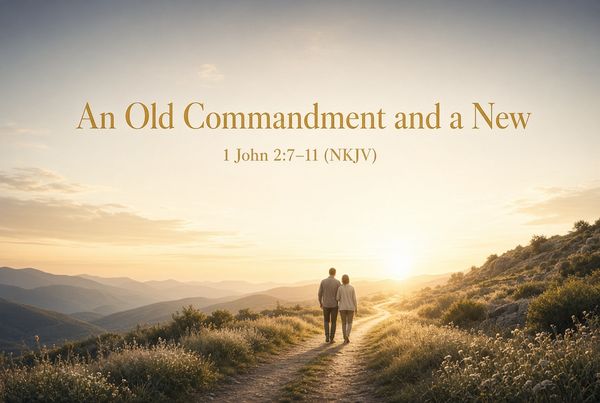 “An Old Commandment and a New”